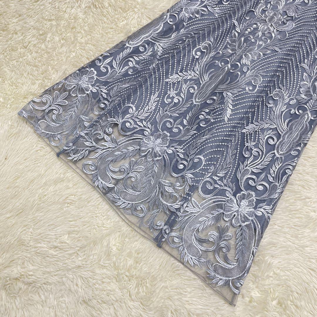 美品 Ｍ【PourVousお呼ばれミモレ丈&七分袖フォーマルオケージョン】