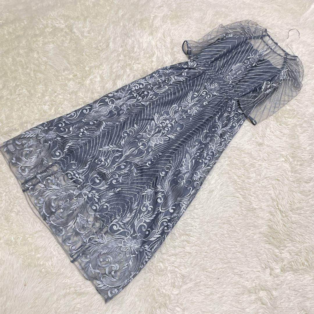 美品 Ｍ【PourVousお呼ばれミモレ丈&七分袖フォーマルオケージョン】