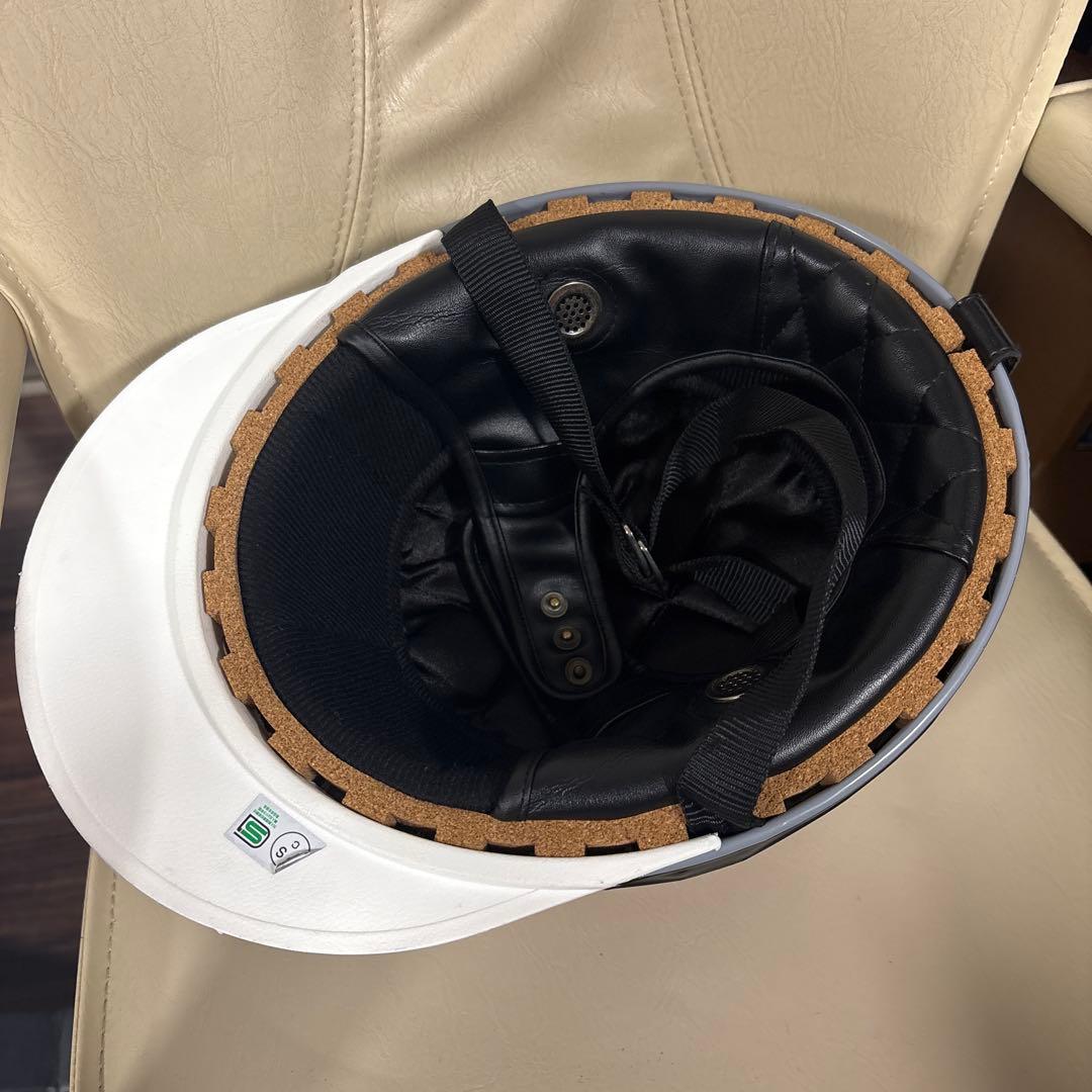 コルク半 日章 富士山 半キャップ 半ヘル 三つボタン