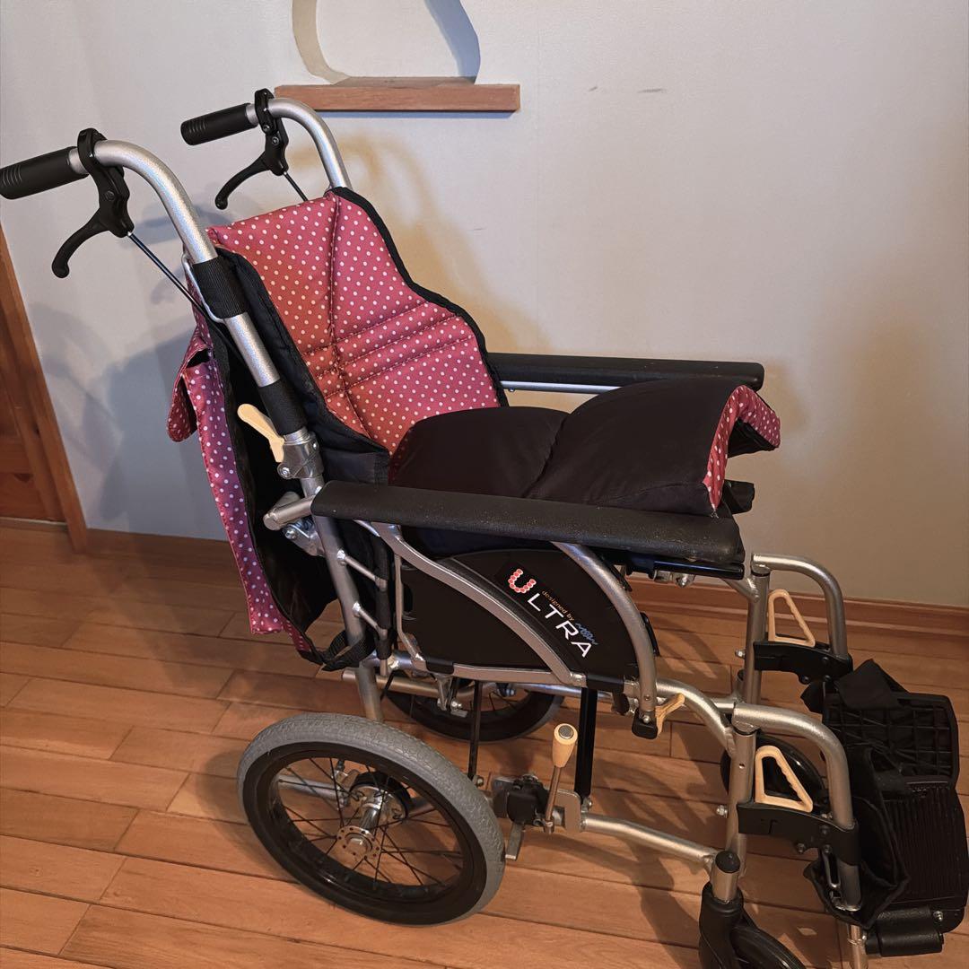 日進医療器　介助用　超軽量　ULTRAシリーズ　車椅子　NAH-U1