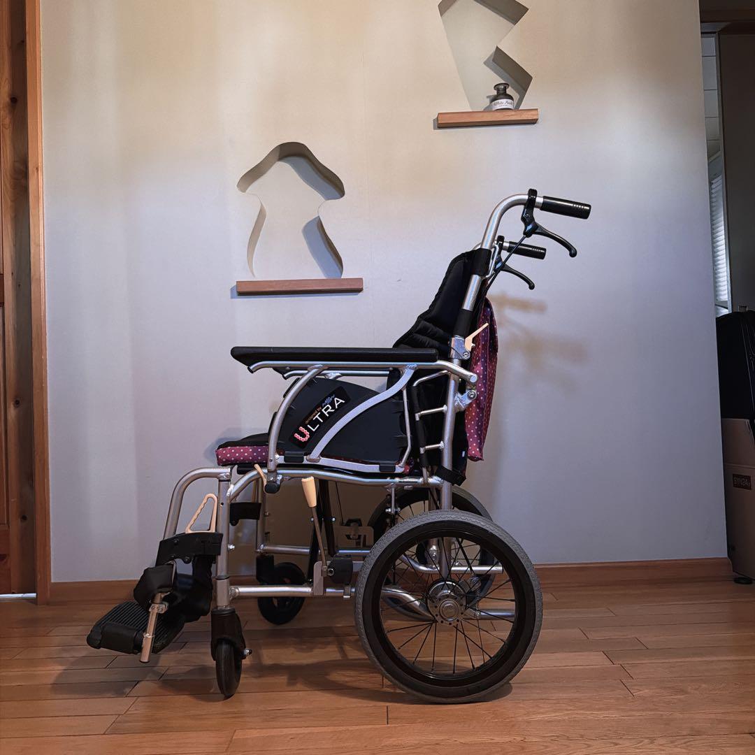 日進医療器　介助用　超軽量　ULTRAシリーズ　車椅子　NAH-U1
