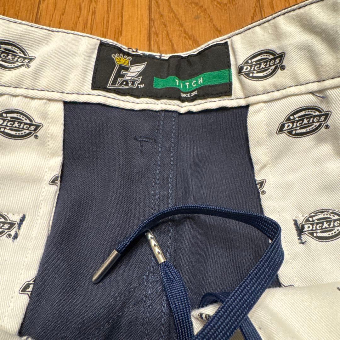 美品 FAT × Dickies TUFFIES コラボ TITCH ネイビー
