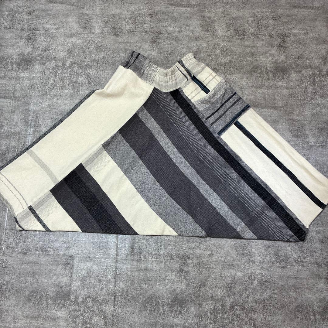 タマキニイメ　tamaki niime タルンパンツ　ウール　Long グレー系