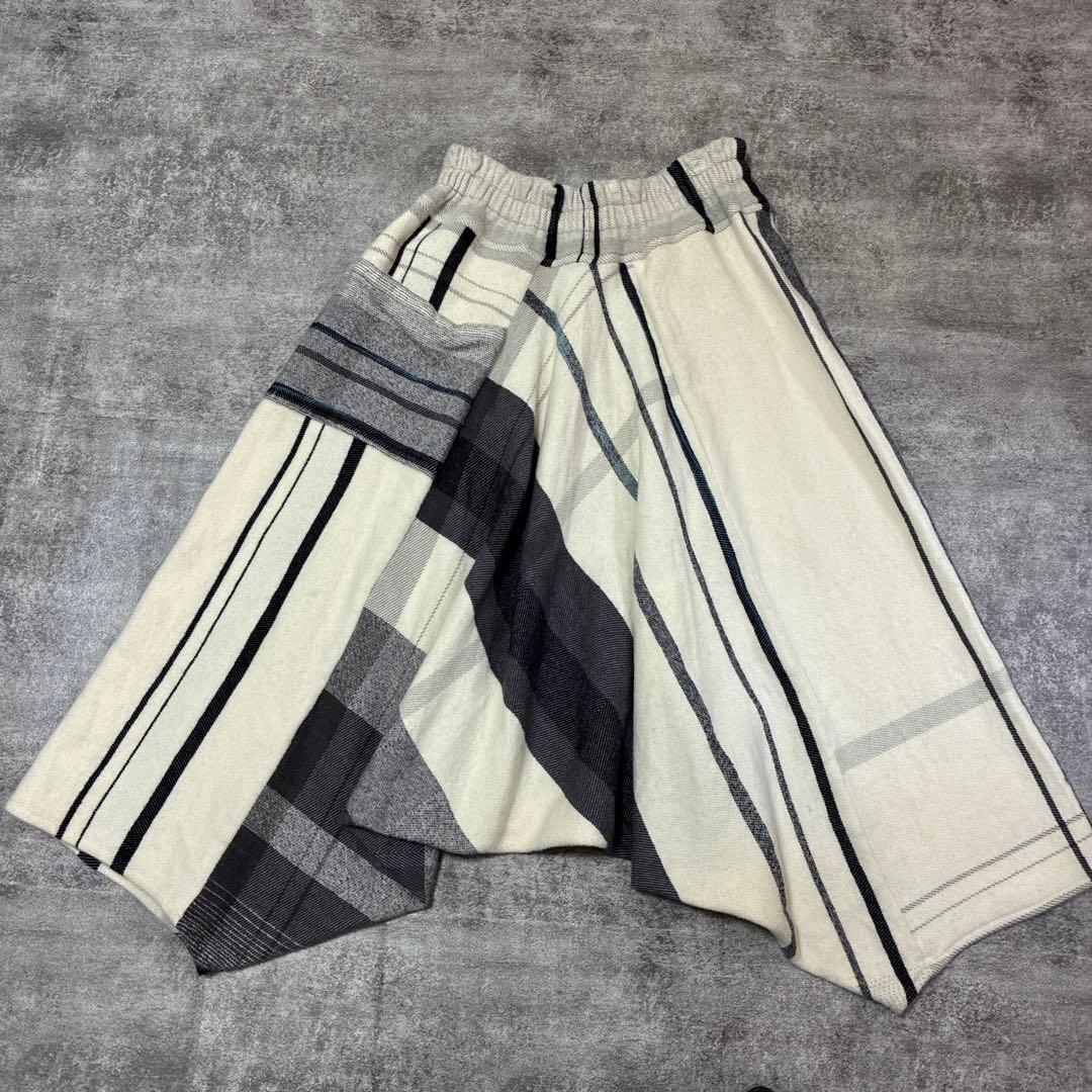 タマキニイメ　tamaki niime タルンパンツ　ウール　Long グレー系