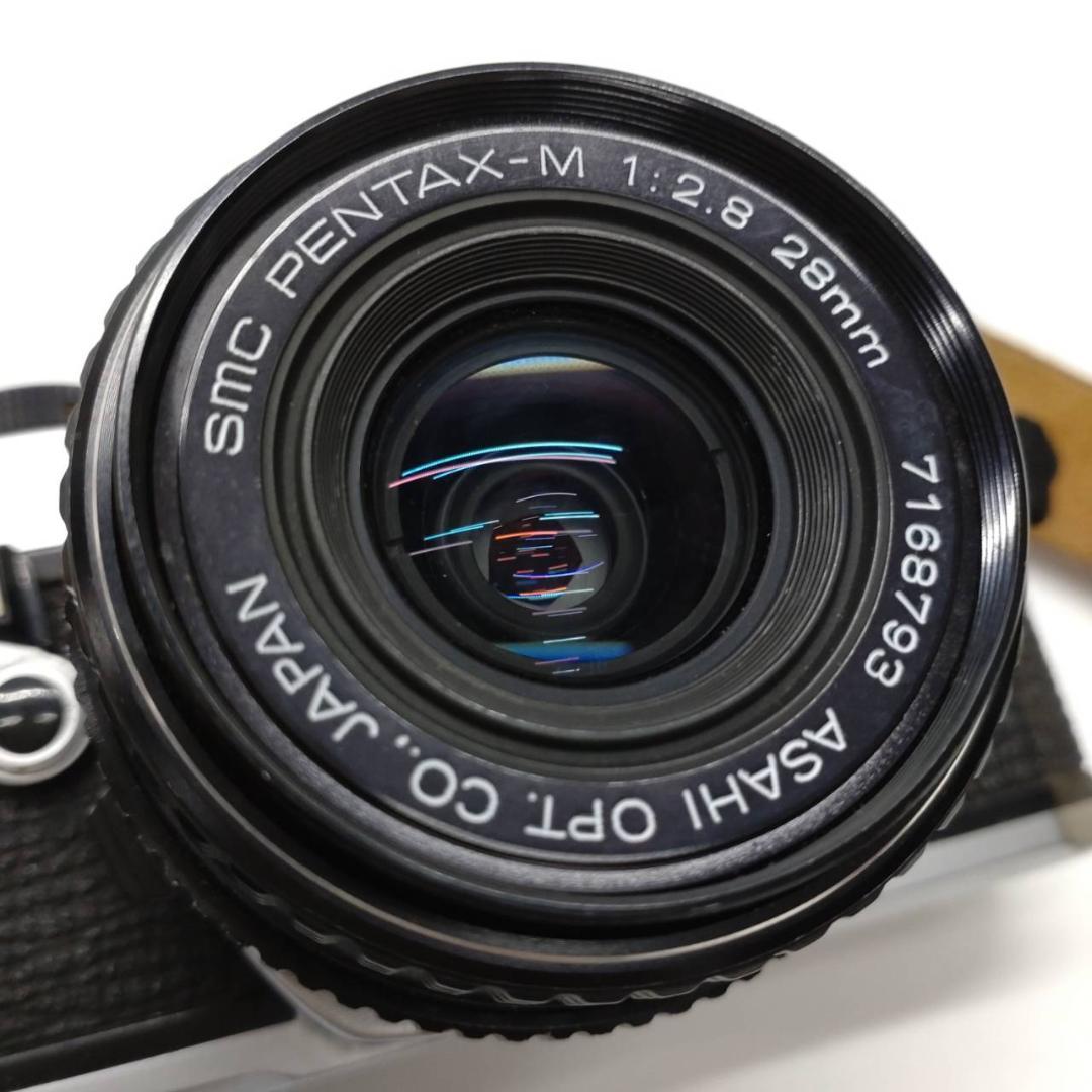 ASAHI PENTAX MX 一眼レフカメラ 28mm ブラック ジャンク