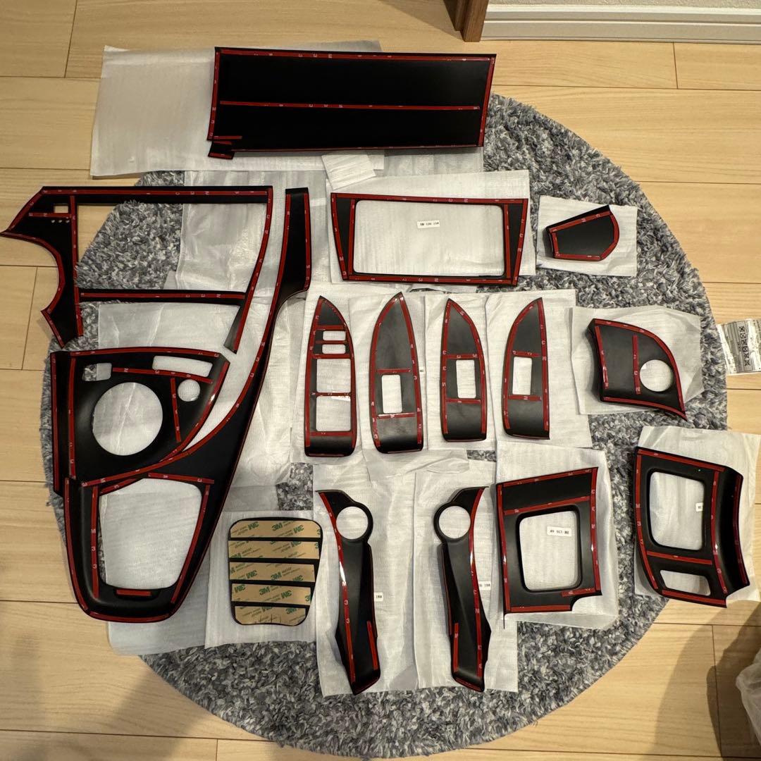 送料込 未使用 プリウス ZVW 30 BM 内装 パネル カバー 17ピース