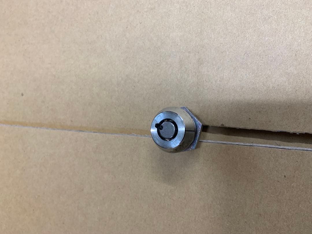 八万ロックキー　シリンダー100個とカギ2本　中古品