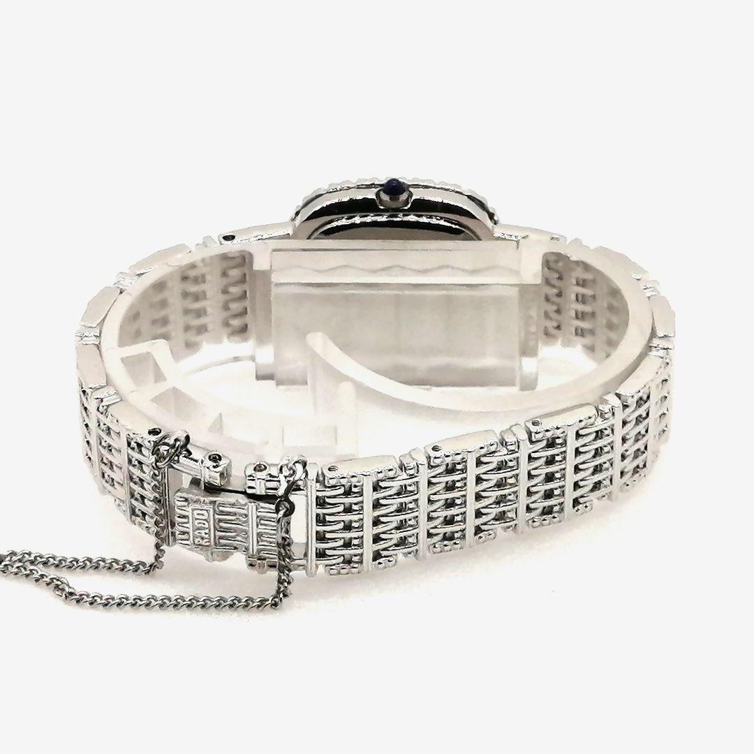 稼働✨ 新品電池　RADO　レディース 腕時計　ストーン　高級感　美品　シルバー