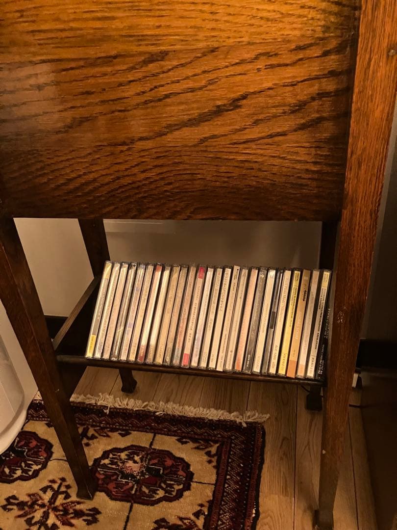 最終お値下げ⭐︎イギリスヴィンテージ木製マガジンラック