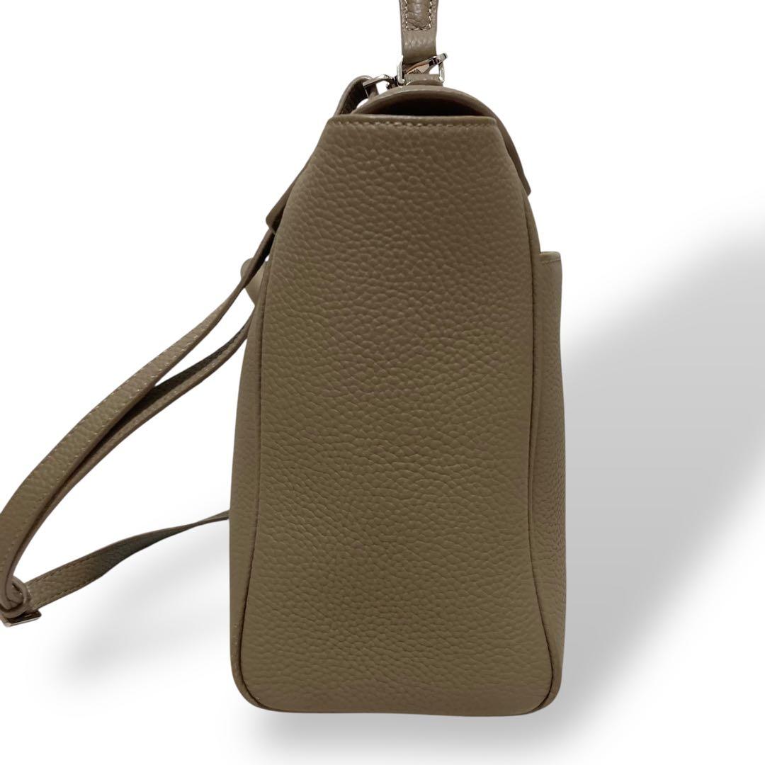 【美品】ヴァジック　エバーミニ　2way ショルダーバッグ　ハンド　オリーブ