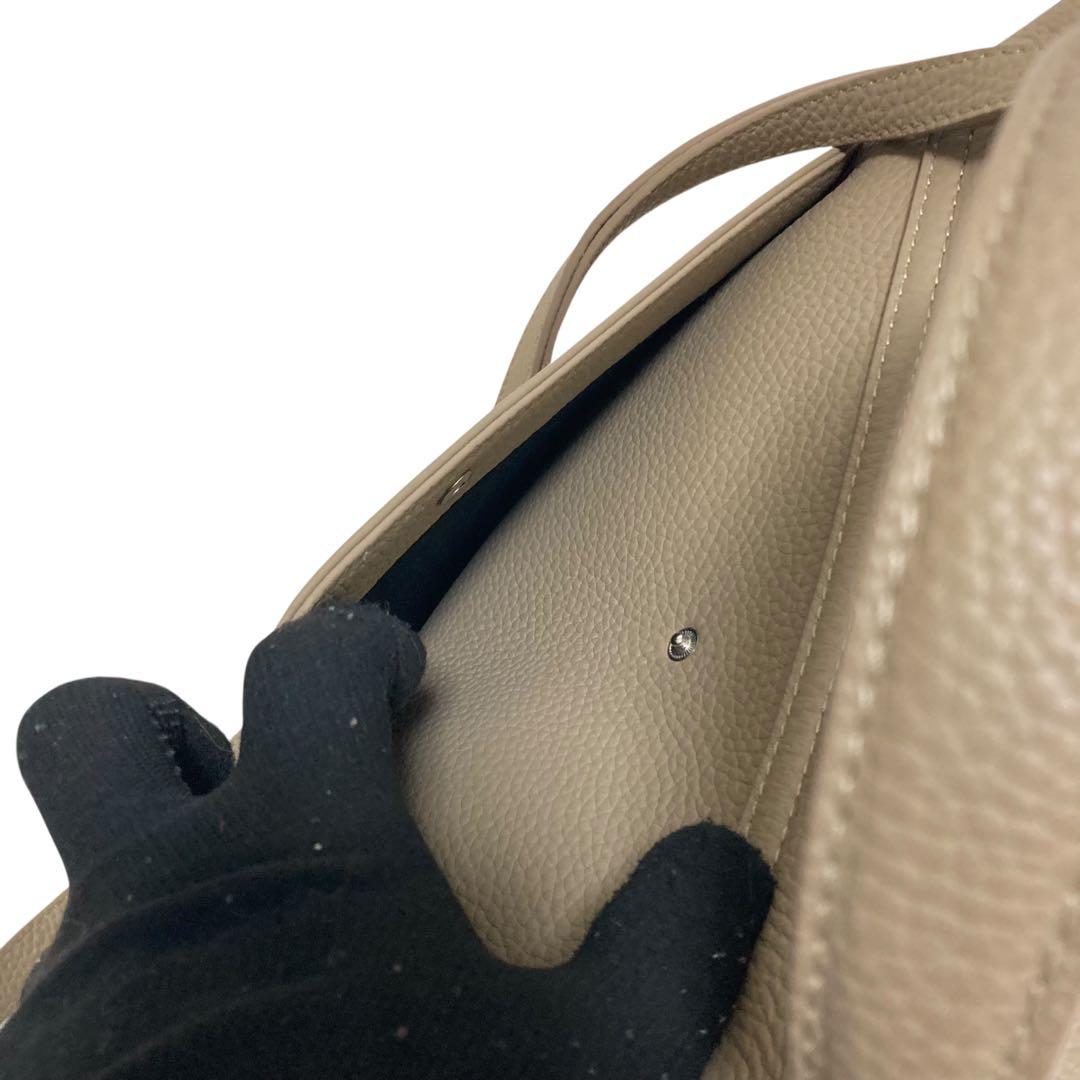 【美品】ヴァジック　エバーミニ　2way ショルダーバッグ　ハンド　オリーブ