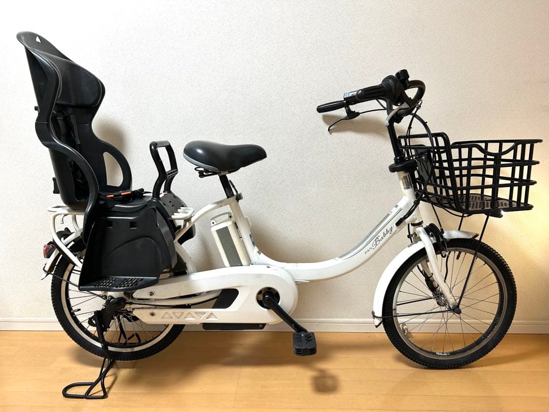電動自転車　横浜　ヤマハ　パスバビーUN 12.3Ah 前後タイヤ新品