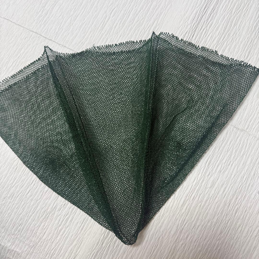 【未使用】 ヘラブナ釣り用　手すき　替網　9寸2.5ミリ緑、紫、エンジ3枚セット