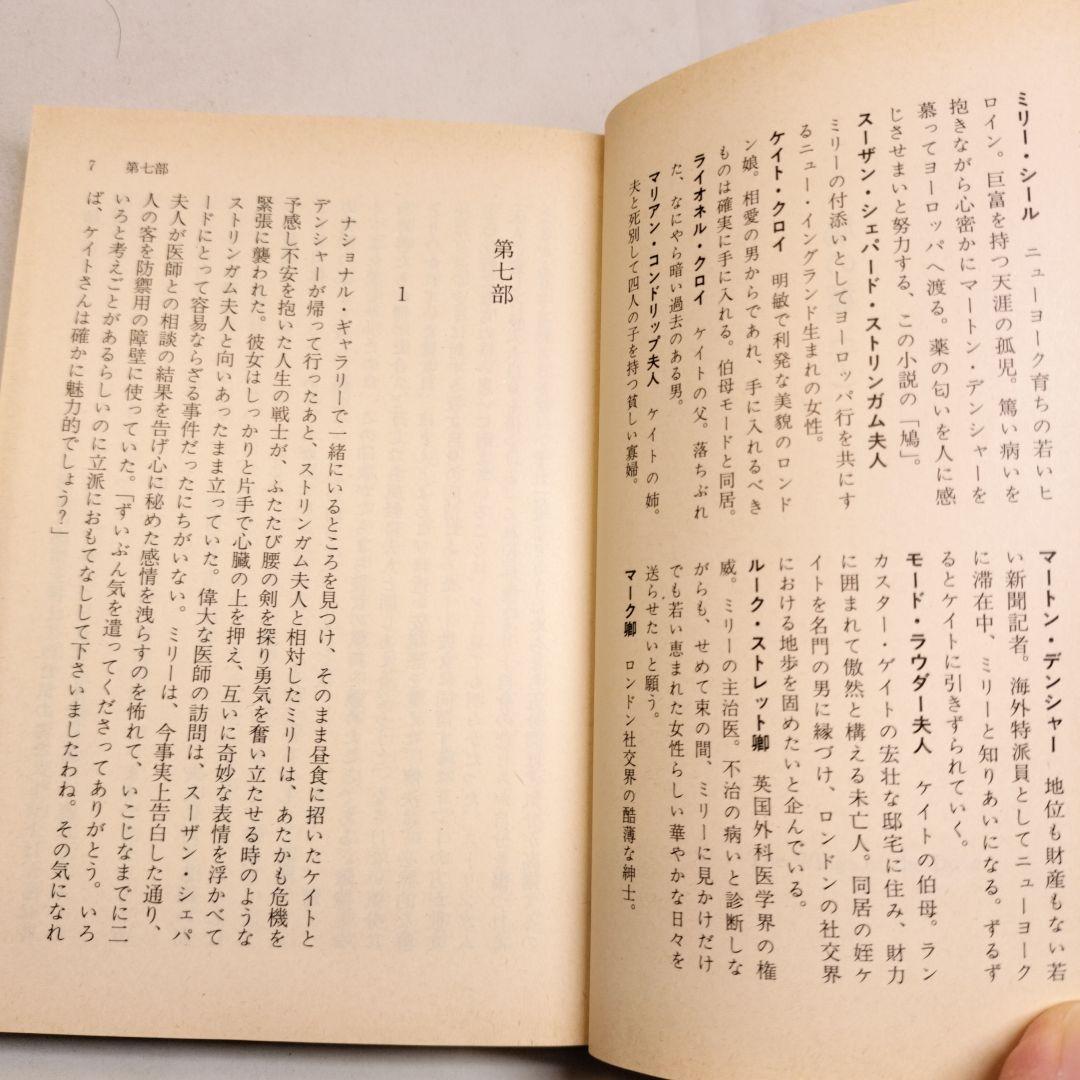 鳩の翼 上下 講談社文芸文庫