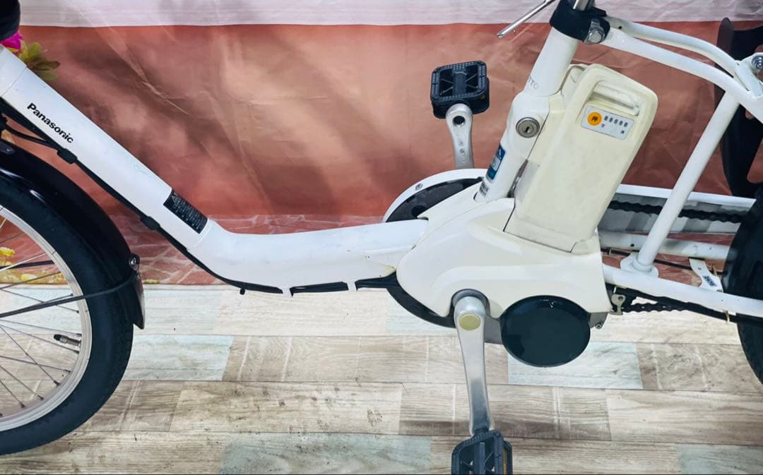 Y2470パナソニックギュット⭐️12AH！子供乗せ電動アシスト自転車