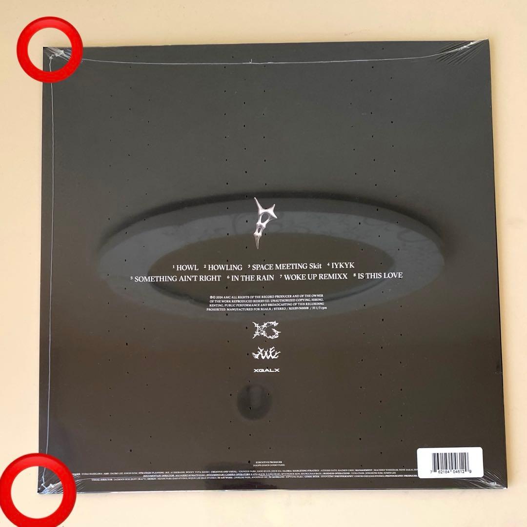 【XG】AWE US限定 Vinyl HARVEY ハーヴィー　新品未開封