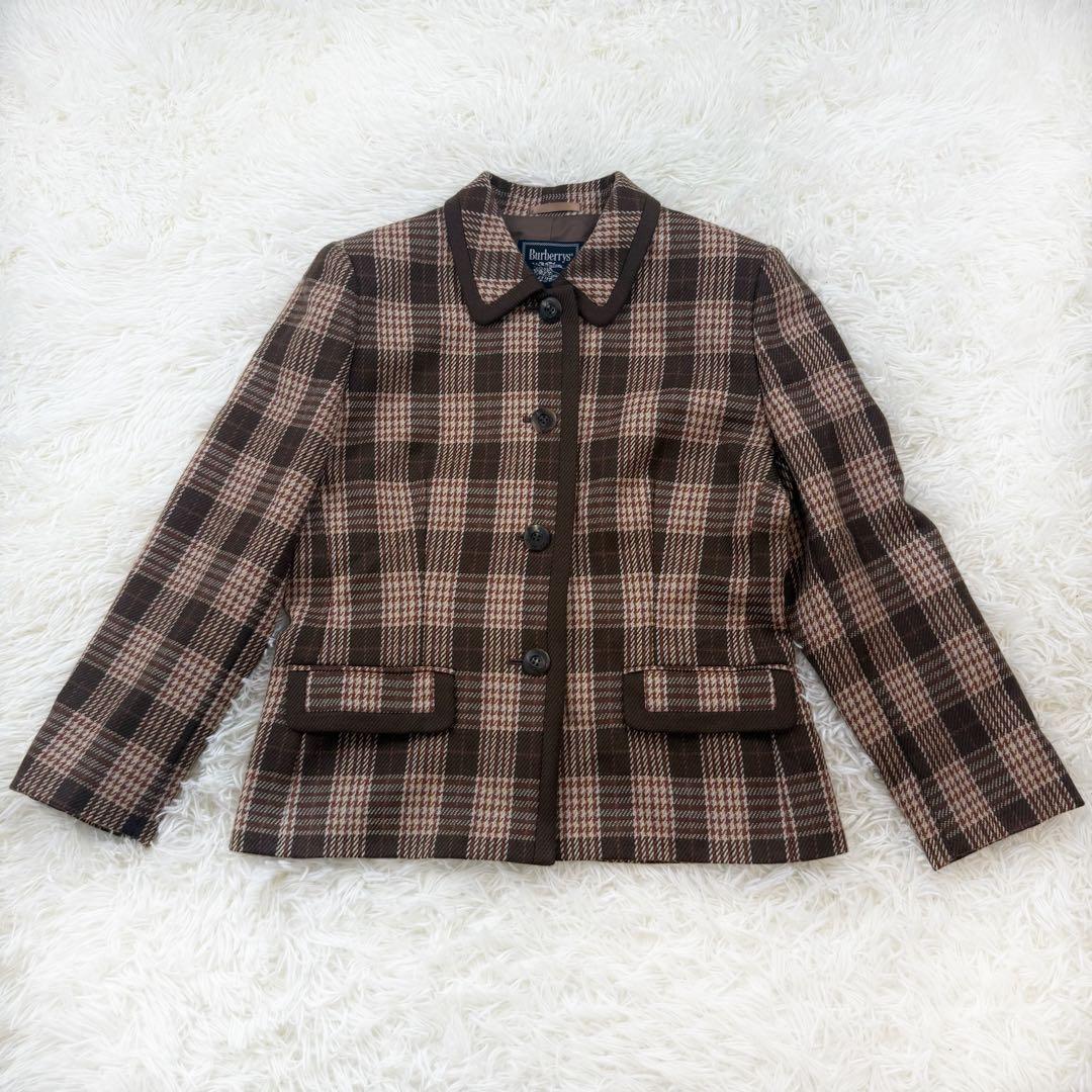 Burberry ジャケット チェック ノバチェック コート 9AR ウール