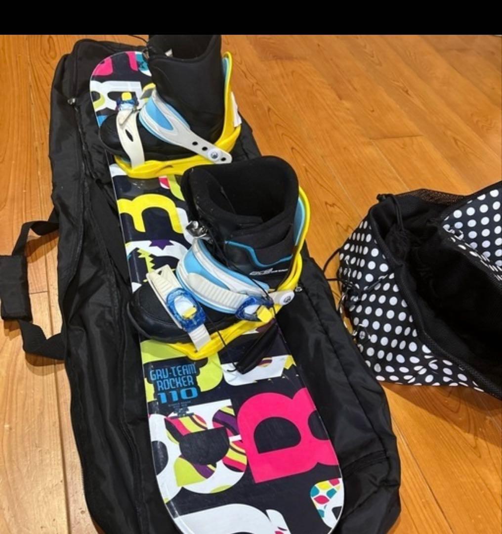 IGNIO Rocker 110 スノーボード ブーツ付き