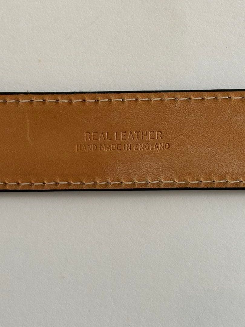 ホワイトハウスコックス ブラック 28インチ 本革 メンズ レディース