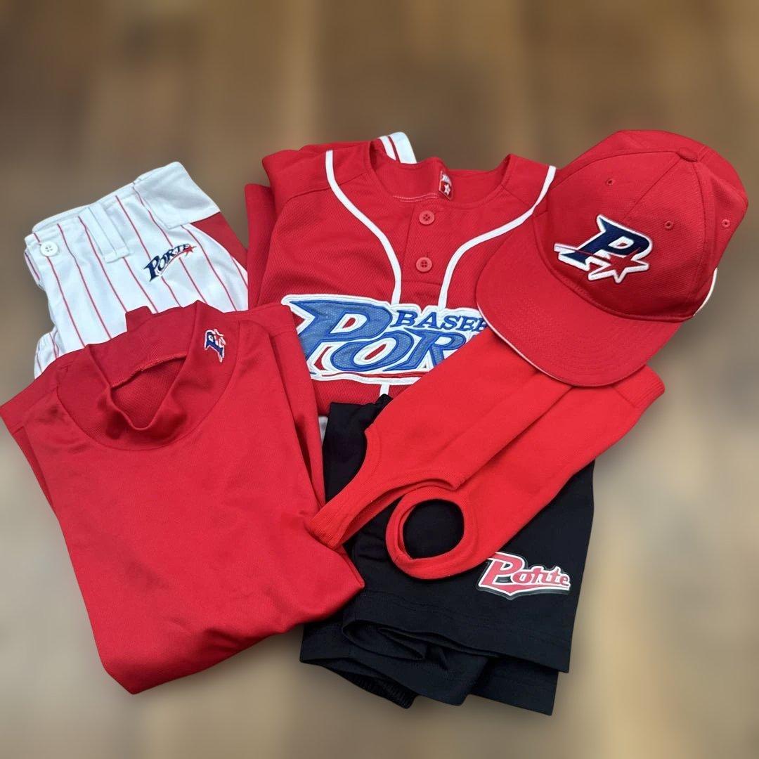 ポルテ　野球　スクール　ユニホーム
