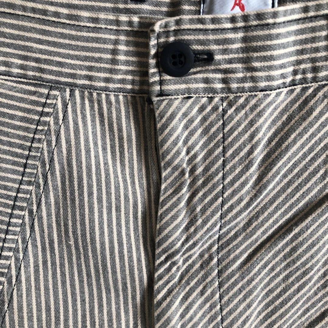 初期ネペンテス　Nepenthes クレイジーパターンペインターパンツ　L