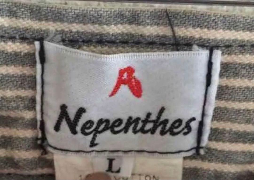 初期ネペンテス　Nepenthes クレイジーパターンペインターパンツ　L