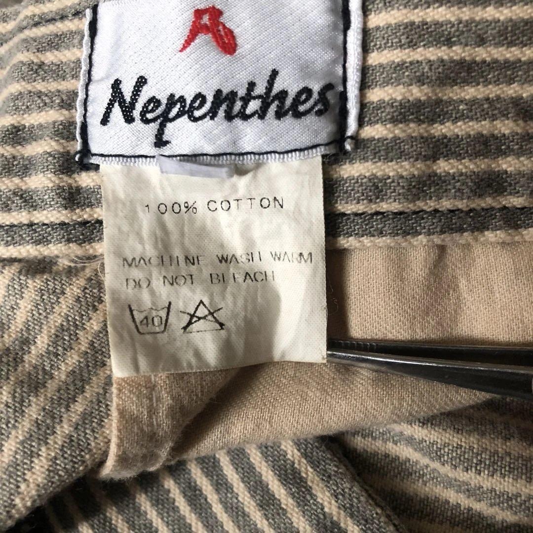 初期ネペンテス　Nepenthes クレイジーパターンペインターパンツ　L