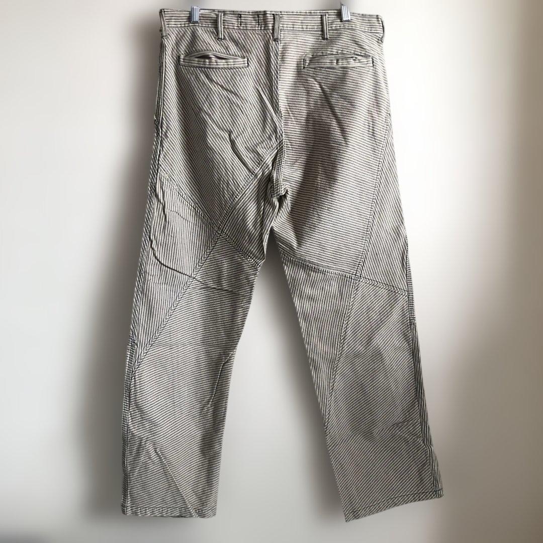 初期ネペンテス　Nepenthes クレイジーパターンペインターパンツ　L