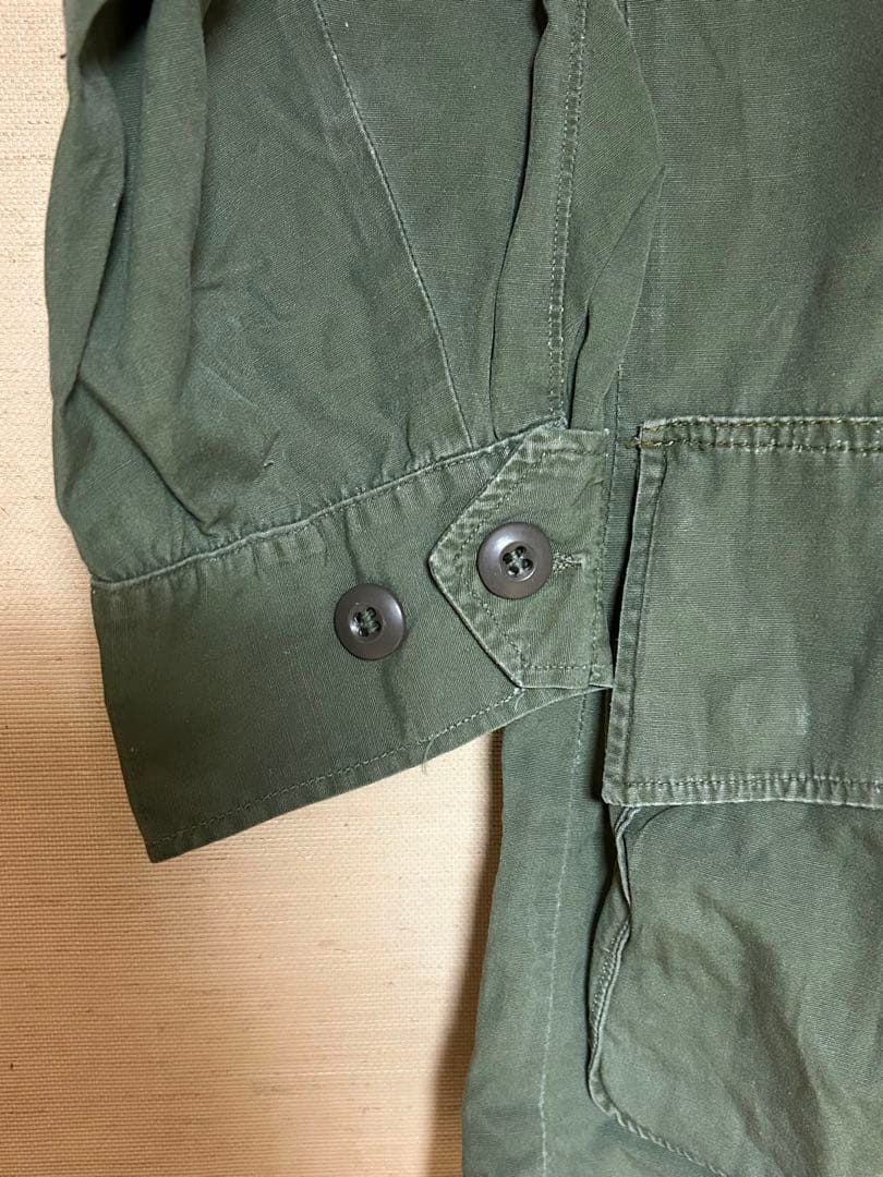 米軍放出3rdジャングルファイティンジャケット　ミディアムロング　M