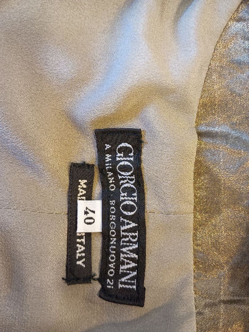 Giorgio ARMANI ジョルジオ アルマーニ 刺繍とビーズのジャケット