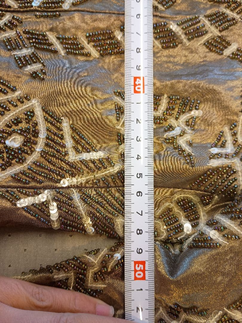 Giorgio ARMANI ジョルジオ アルマーニ 刺繍とビーズのジャケット