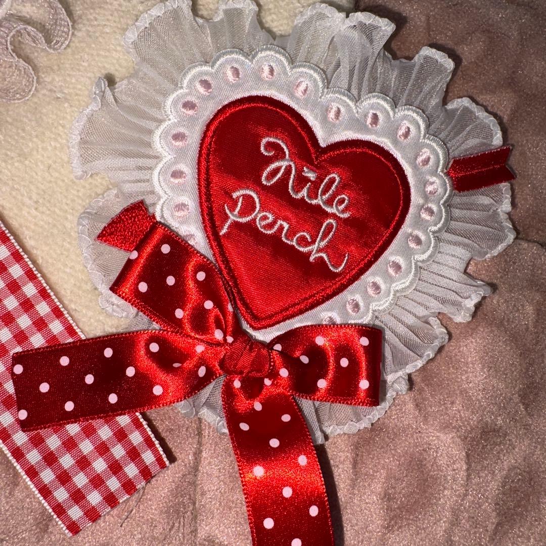 ナイルパーチ ベレー帽＆バッジ