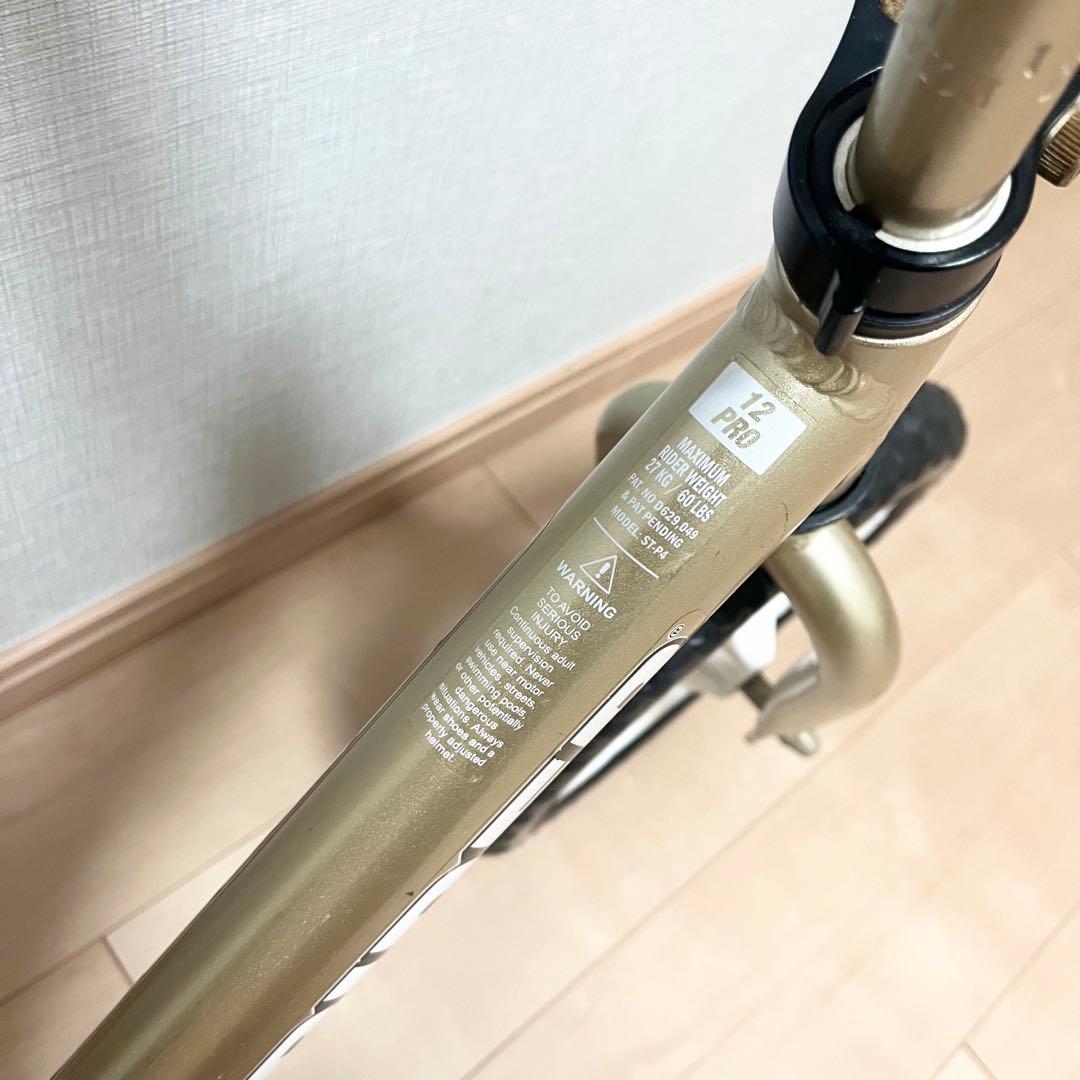 STRIDER　ストライダー 12PRO ゴールド