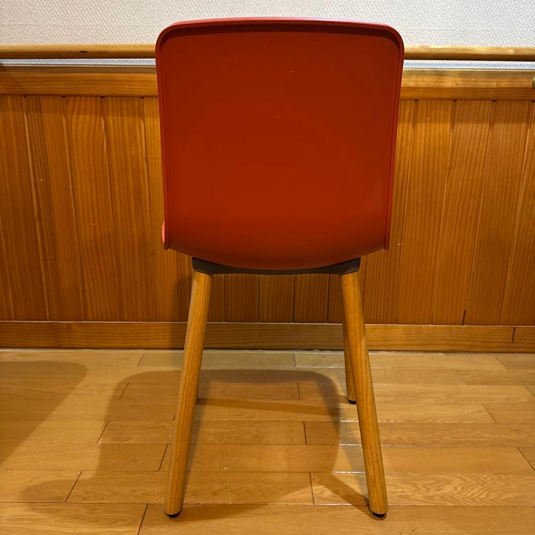 Vitra ヴィトラ HAL Wood チェア レッド　引取りお値引5,000円