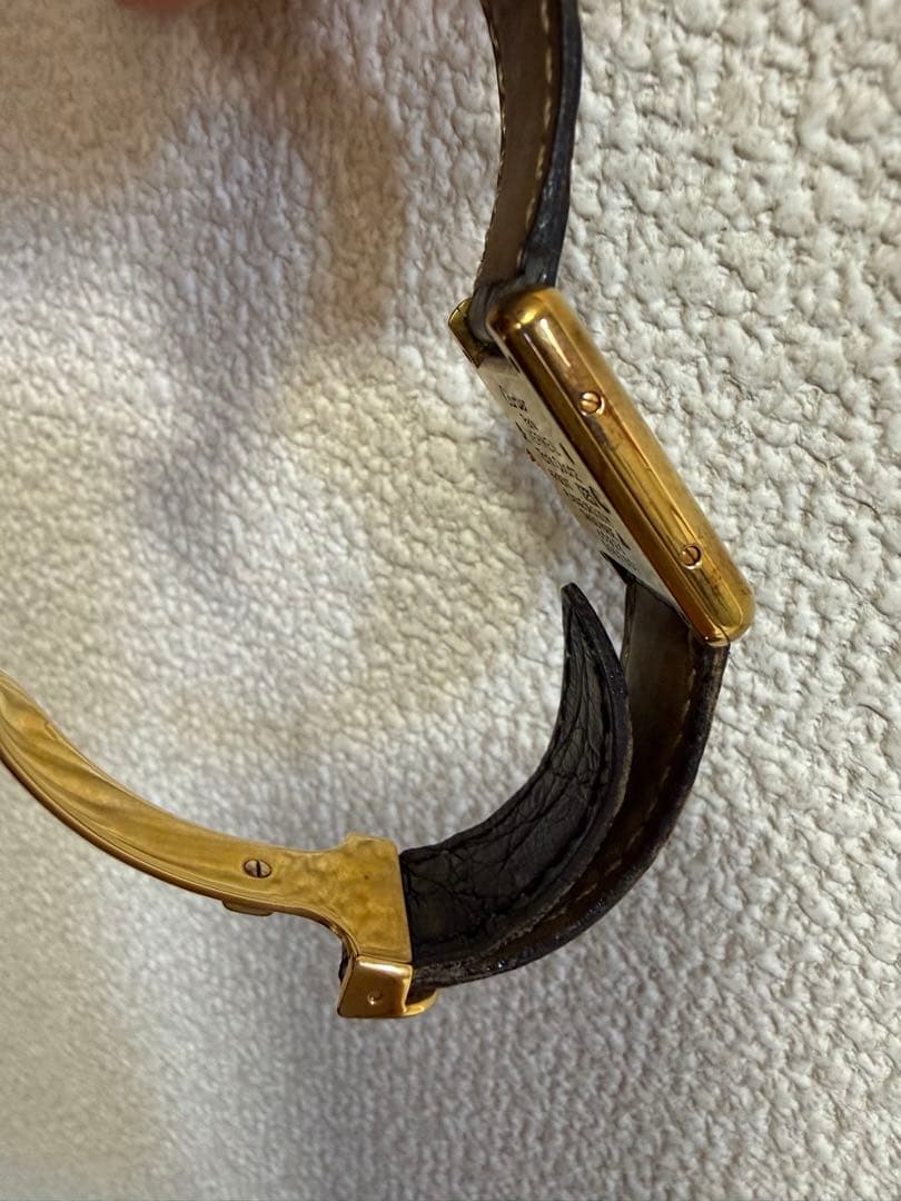 ★カルティエ　マストタンク　ブラック文字盤★レディース ヴィンテージ