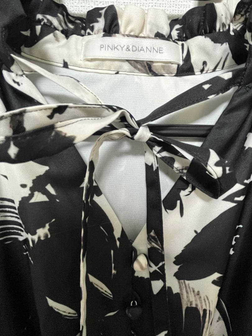 極美品 PINKY&DIANNE ロングワンピース