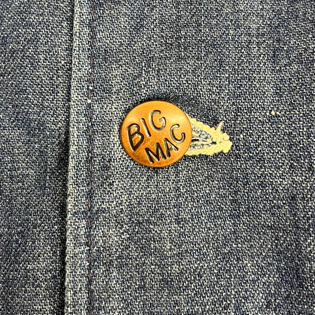 70'S BIG MAC 裏地ブランケット デニム カバーオール USA製