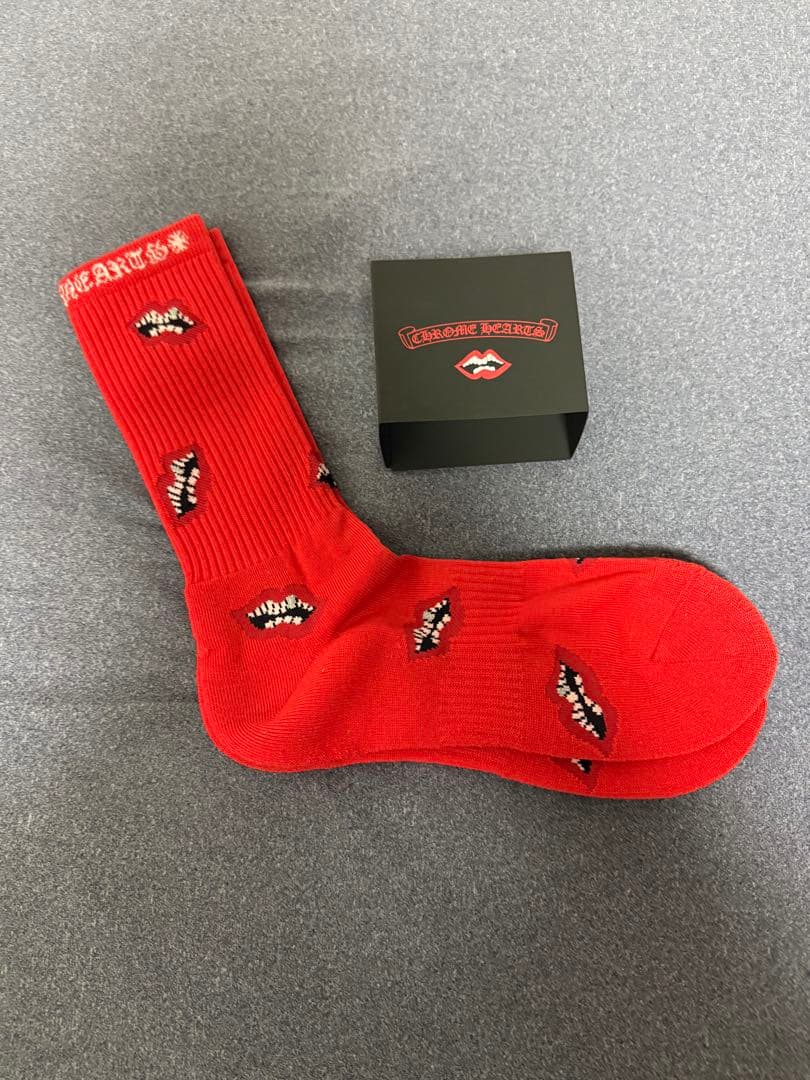 CHROME HEARTS MATTY BOY 靴下 赤 Mサイズ
