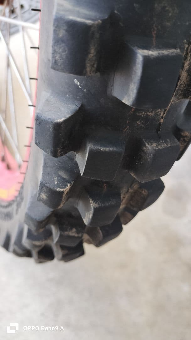 がっちゃん　XR250　md30後期　タイヤ、ホイール前後セット