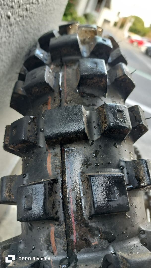 がっちゃん　XR250　md30後期　タイヤ、ホイール前後セット