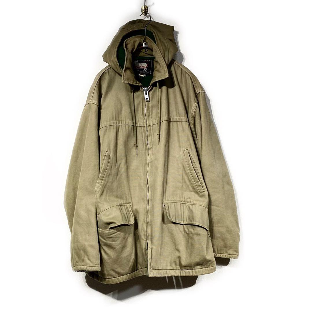 貴重60sビンテージWOOLRICHウールリッチダック地ワークジャケットL程古着