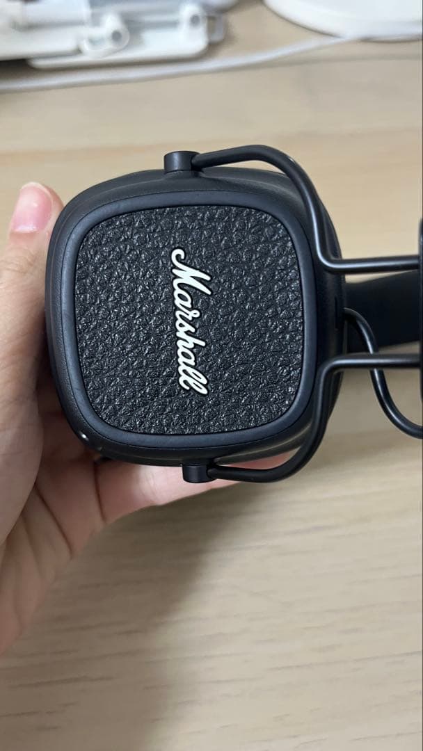 Marshall Major V ブラックワイヤレスヘッドホン