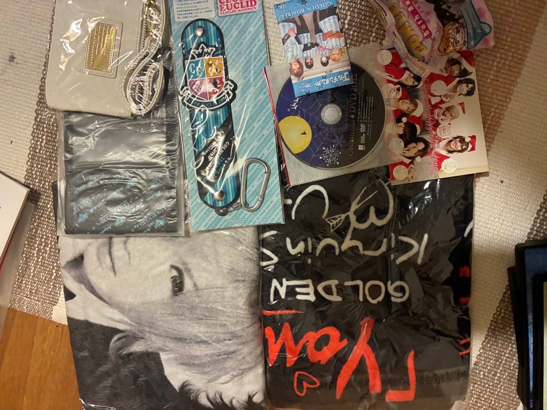 ゴールデンボンバー DVD ライブファンクラブ冊子 小物