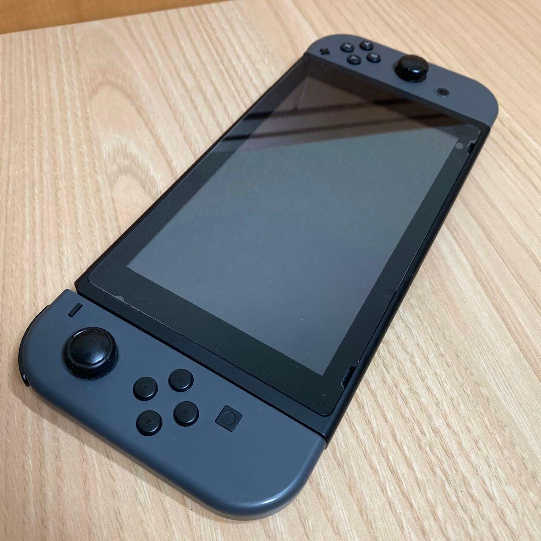 Nintendo Switch 本体 グレー　ケース付