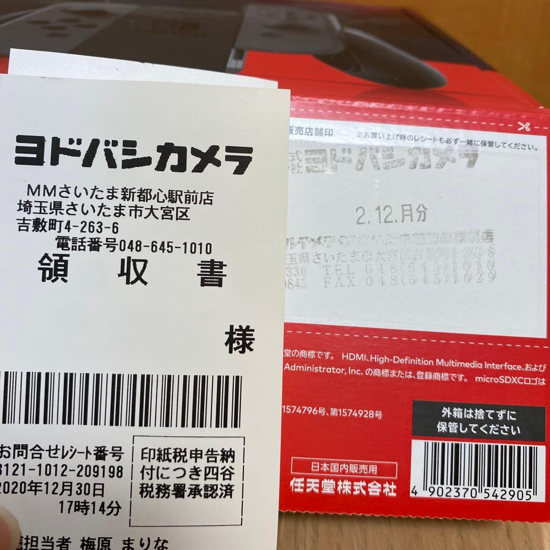 Nintendo Switch 本体 グレー　ケース付