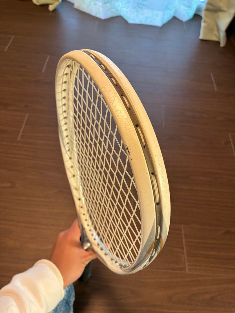 Xyst TS ホワイト×ゴールド　ソフトテニスラケット