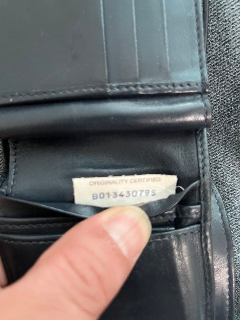 Bottega Veneta★ボッテガヴェネタ★ブラック二つ折り財布