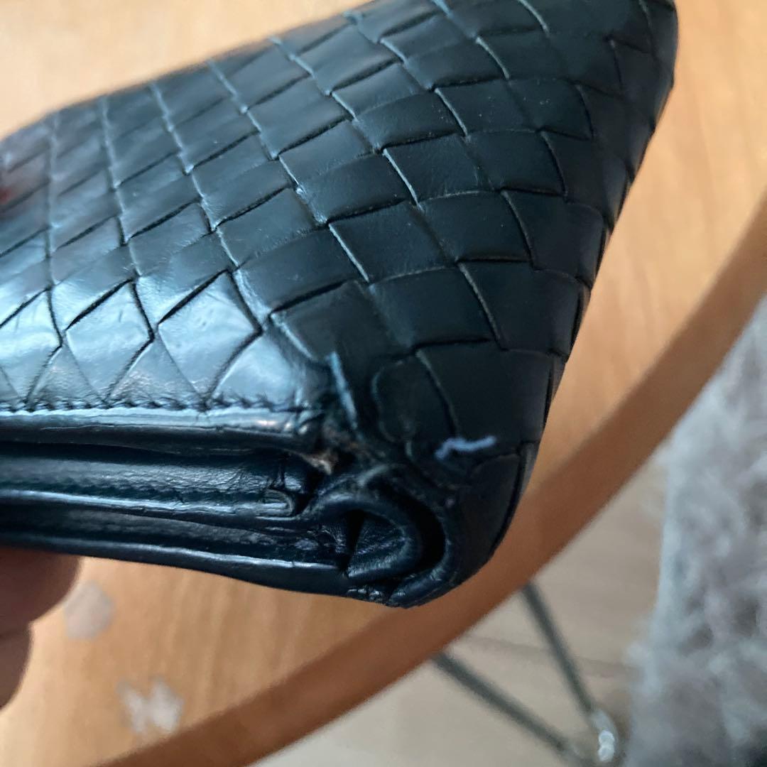 Bottega Veneta★ボッテガヴェネタ★ブラック二つ折り財布