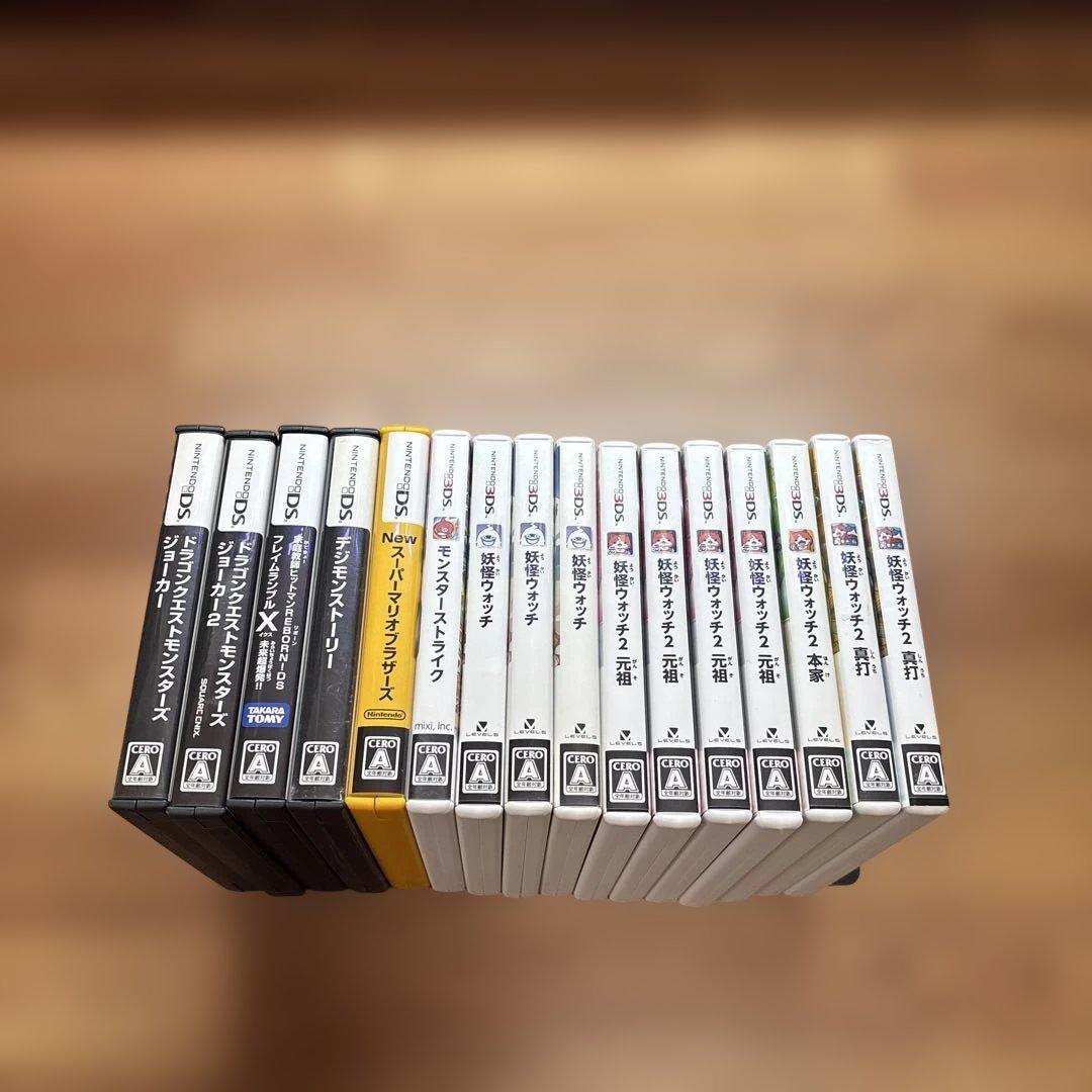 任天堂3DSソフト　DSソフト 16本セット　妖怪ウォッチ他
