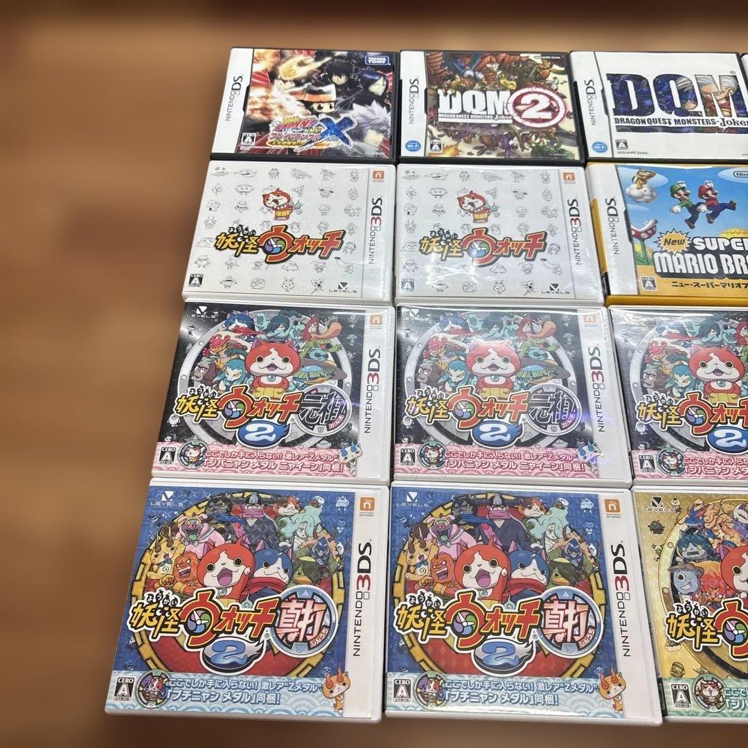 任天堂3DSソフト　DSソフト 16本セット　妖怪ウォッチ他